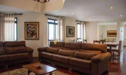 Apartamento com 5 dormitórios, 300 m² - venda por r$ 2.180.000,00 ou aluguel por r$ 9.600,00 - vila bastos - santo andré/sp