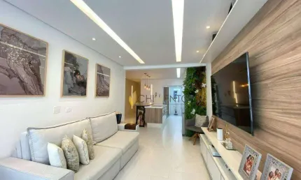 Cobertura com 3 dormitórios à venda, 224 m² por R$ 1.500.000,00 - Jardim Bela Vista - Santo André/SP