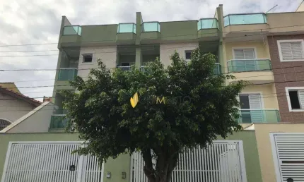Apartamento com 2 dormitórios à venda, 57 m² por R$ 340.000,00 - Vila Tibiriçá - Santo André/SP