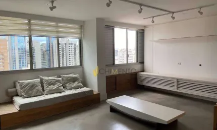 Apartamento com 2 dormitórios, 131 m² - venda por r$ 3.000.000,00 ou aluguel por r$ 20.799,00/mês - itaim bibi - são paulo/sp