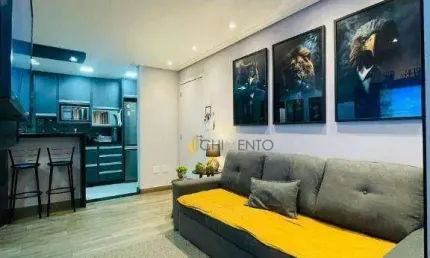Apartamento com 2 dormitórios à venda, 70 m² por R$ 660.000,00 - Vila Valparaíso - Santo André/SP