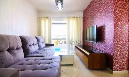 Apartamento com 3 dormitórios para alugar, 84 m² por R$ 5.650,00/mês - Vila Bertioga - São Paulo/SP