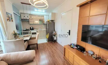Apartamento com 2 dormitórios à venda, 59 m² por R$ 419.000 - Baeta Neves - São Bernardo do Campo/SP