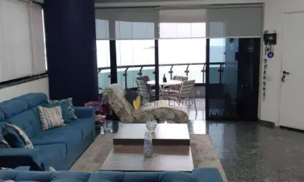 Apartamento com 4 dormitórios à venda, 212 m² por R$ 1.800.000 - Jardim Astúrias - Guarujá/SP