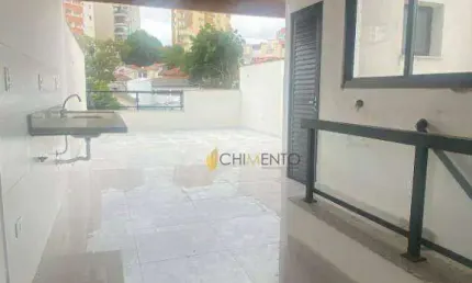 Cobertura com 2 dormitórios à venda, 102 m² por R$ 589.000 - Campestre - Santo André/SP