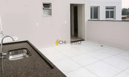 Cobertura à venda, 98 m² por R$ 575.600,00 - Nova Gerti - São Caetano do Sul/SP