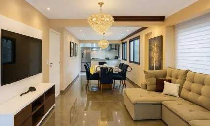Apartamento com 3 dormitórios à venda, 126 m² por r$ 1.100.000 - tatuapé - são paulo/sp