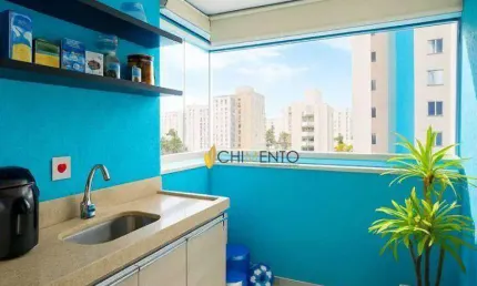 Apartamento com 2 dormitórios à venda, 60 m² por r$ 490.000,00 - vila valparaíso - santo andré/sp