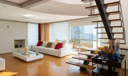 Cobertura com 5 dormitórios, 414 m² - venda por R$ 3.450.000,00 ou aluguel por R$ 22.150,00/mês - Jardim - Santo André/SP