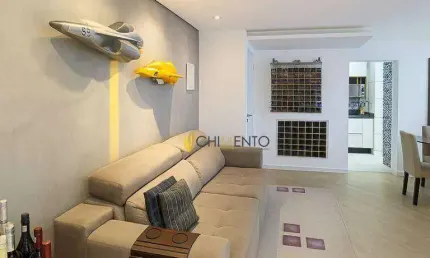 Apartamento com 2 dormitórios à venda, 83 m² por r$ 680.000 - jardim - santo andré/sp
