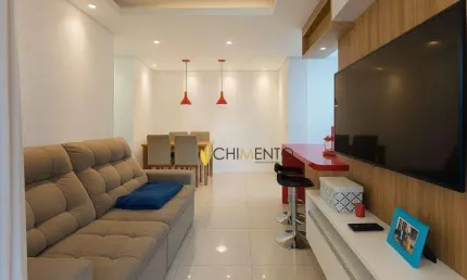 Apartamento com 2 dormitórios à venda, 50 m² por r$ 400.000,00 - vila metalúrgica - santo andré/sp