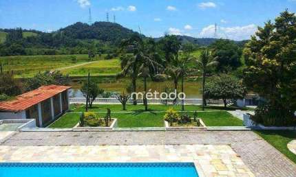 Chácara com 5 dormitórios à venda, 2500 m² por R$ 3.800.000 - Condomínio Estância Guararema - Guararema/SP