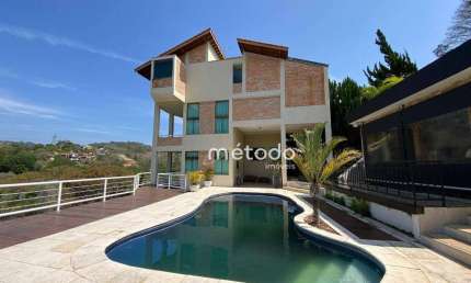 Casa com 4 dormitórios à venda por R$ 3.800.000,00 - Condomínio Residencial Alpes de Guararema - Guararema/SP