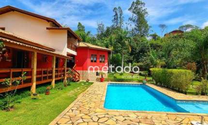 Casa com 4 dormitórios, 360 m² - venda por R$ 2.150.000,00 ou aluguel por R$ 9.546,00/mês - Condomínio Residencial Alpes de Guararema - Guararema/SP
