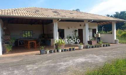 Chácara com 1 dormitório à venda, 4477 m² por R$ 600.000,00 - Parque Agrinco - Guararema/SP