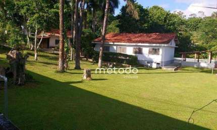 Chácara com 5 dormitórios à venda, 5250 m² por R$ 950.000 - Parque Agrinco - Guararema/SP