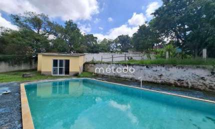 Chácara com 3 dormitórios para alugar, 2827 m² por R$ 4.000/mês - Chácaras Rurais de Guararema - Jacareí/SP