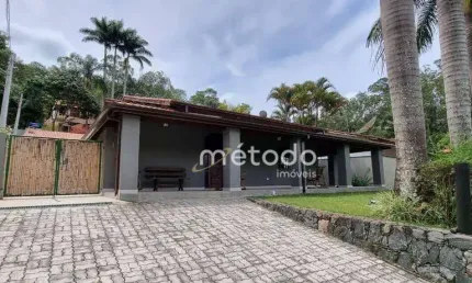 Casa com 4 dormitórios para alugar por R$ 6.500/mês - Condomínio Residencial Alpes de Guararema - Guararema/SP