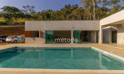 Chácara com 4 dormitórios à venda, 10000 m² por r$ 1.750.000,00 - itapema - guararema/sp