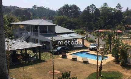 Chácara com 4 dormitórios à venda, 5000 m² por R$ 1.700.000 - Parque Agrinco - Guararema - SP