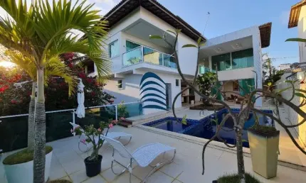 Casa vilas do atlântico | porteira fechada | rua com guarita (alameda) | portão eletrônico e segurança 24h | energia solar