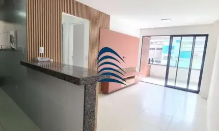 Ondina - excelente quarto e sala no residencial saint martin, 47 m², varandao, uma vaga de garagem