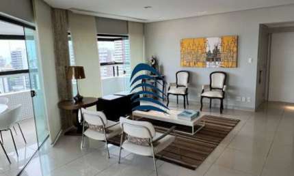 Apartamento com 4 quartos à venda na Rua Nita Costa, Jardim Apipema, Salvador