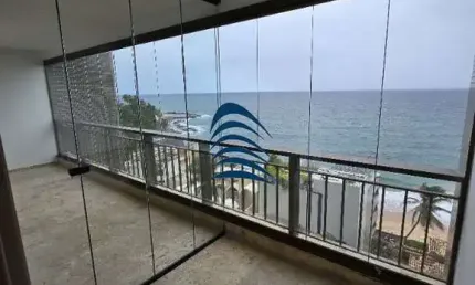Palazzo SulMare - Rio Vermelho N45982 Apartamento com 4 grandes Suítes, sendo 1 com closet, 320 m², nascente