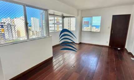 Apartamento da Pituba - Condomínio Uliana com 3 quartos sendo 1 suíte, 149m2, andar alto, ventilado, ventilação cruzada, vista mar