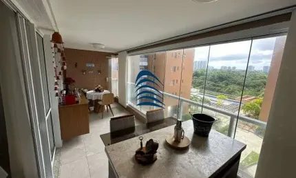 Platno Greenville  3/4 sendo 1 suíte + dependência  110m²,  2 vagas