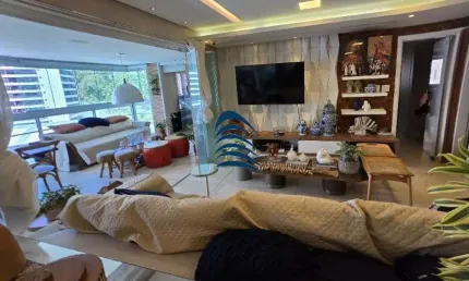Excelente apartamento com um fino acabamento no condomínio Barra Porto, sendo  4 Suites 181m2