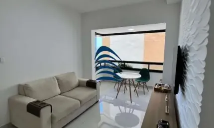 Caminho das Árvores -   Apartamento 1/4 e sala, banheiro, cozinha americana, área de serviço, 1 vaga garagem coberta, 53 m², pronto para morar.