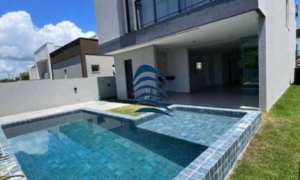 Casa em condomínio fechado com 4 quartos à venda na Rua Sucupió, Abrantes, Camaçari