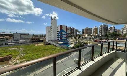 Lindo apartamento no Condomínio Brisas Marinhas em Armação - 2/4 sendo 1 suíte - home office - closet - 65m² - Nascente total - Vista mar - 1 vaga.