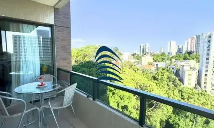 Apto à venda no Acupe de Brotas  180 m2 | 03 suítes | Nascente
