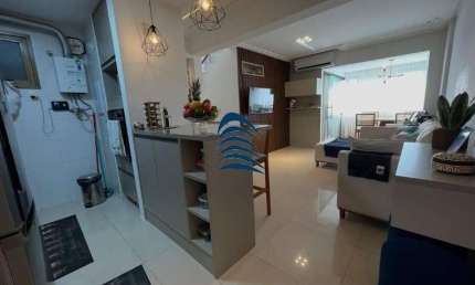 Duplex no Cosmopolitan - Alphaville Salvador  - 2/4 sendo 1 suíte - 96 m² - poente  -  Andar alto - Vista Deslumbrante e privativa - 2 vagas cobertas.