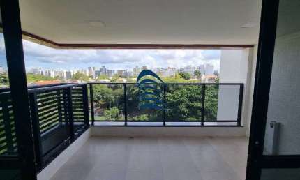 Itaigara 2/4 sendo 1 suíte alto padrão, empreendimento novo, 71,54m², Varanda Gourmet, vista livre e arborizada para a praça, 02 banheiros!  Vaga ampl