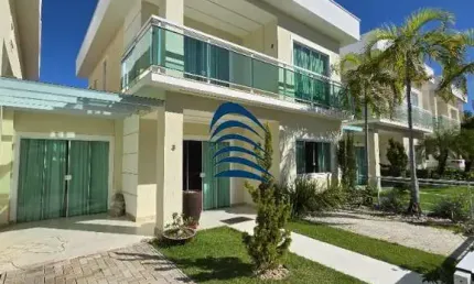 Casa à venda no residencial jardim joanes ? condomínio foz do joanes, buraquinho ? localização privilegiada, próxima ao rio joanes e à praia de buraquinho