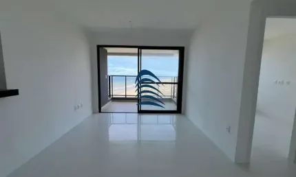 Oportunidade em Jaguaribe com vista Mar, Apartamento andar alto, 65m², 2/4 sendo 1 suíte, sala para 2 ambientes, varanda, sanitário social