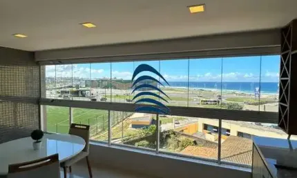 Cond. 5º Avenida Residencial - Jardim Armação  1/4 e Sala, 45m², Vista Mar