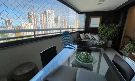 Horto florestal | 3 suítes + home | 164m² | 3 vagas | nascente | andar alto | vista frontal | varanda com passa-prato