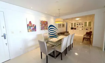 Palácio itaigara apartamento de 4 suítes, transformado em 3 suítes, sendo a master com 2 closet e dois sanitários, sala em dois ambientes