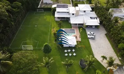 Casa em condomínio fechado com 4 quartos à venda na Avenida Santos Dumont, Portão, Lauro de Freitas