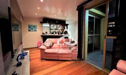 Apartamento com 3 dormitórios à venda, 160 m² por R$ 920.000,00 - Boqueirão - Santos/SP
