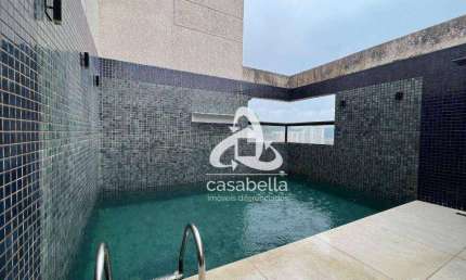 Cobertura com 4 dormitórios à venda, 187 m² por R$ 2.130.000,00 - José Menino - Santos/SP
