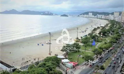 Apartamento com 2 dormitórios à venda, 130 m² por R$ 1.280.000,00 - Embaré - Santos/SP