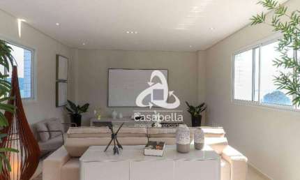 Cobertura com 4 dormitórios à venda, 263 m² por R$ 3.400.000,00 - José Menino - Santos/SP