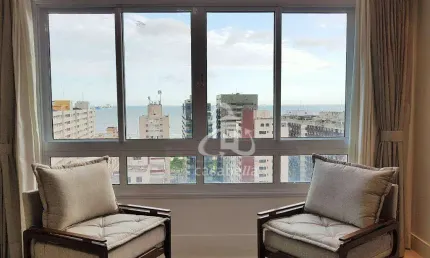 Apartamento com 4 dormitórios à venda, 219 m² por R$ 3.190.000,00 - Pompéia - Santos/SP
