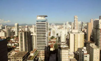 Apartamento com 2 dormitórios para alugar, 86 m² por R$ 7.000,02/mês - Gonzaga - Santos/SP