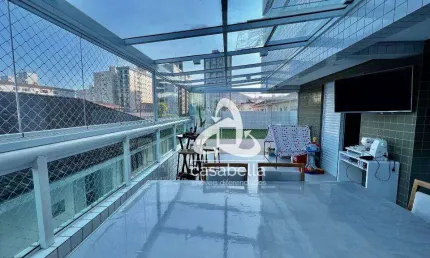 Apartamento com 3 dormitórios à venda, 265 m² por r$ 1.160.000,00 - campo grande - santos/sp